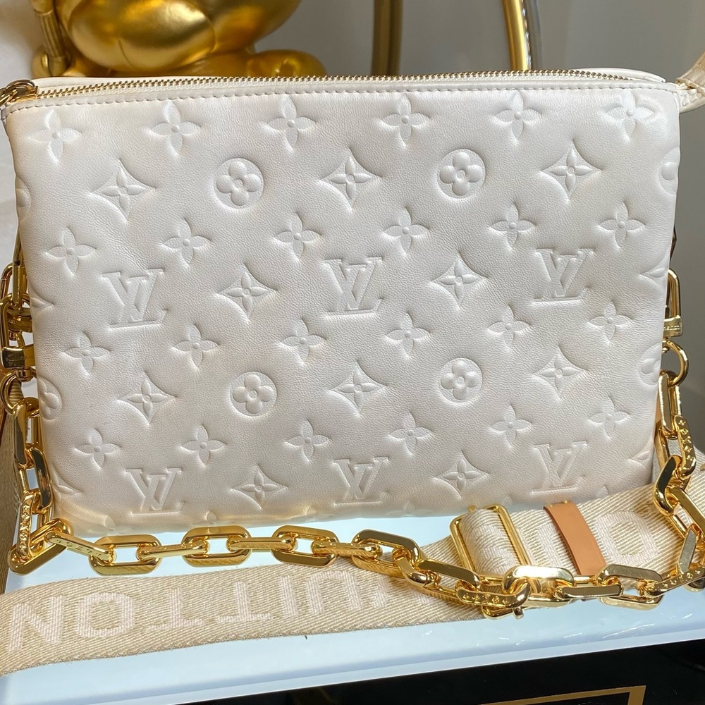 LOUIS VUITTON COUSSIN PM CREAM